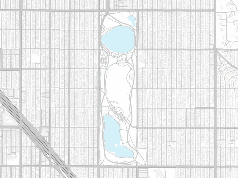 Map for Washington Park Loop