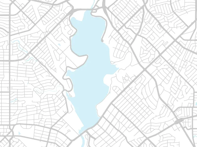 Map for White Rock Lake Loop