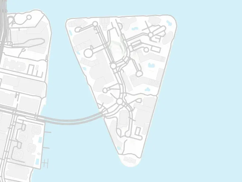 Map for Brickell Key Loop
