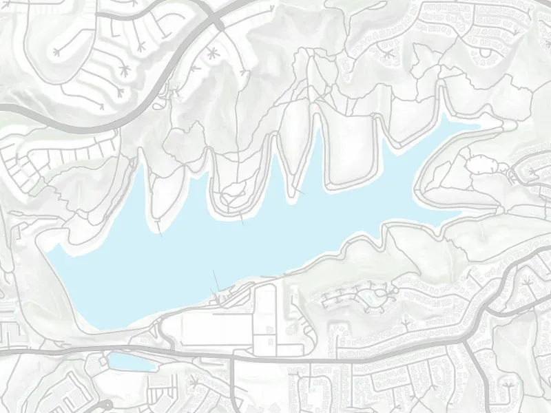 Map for Lake Miramar Loop
