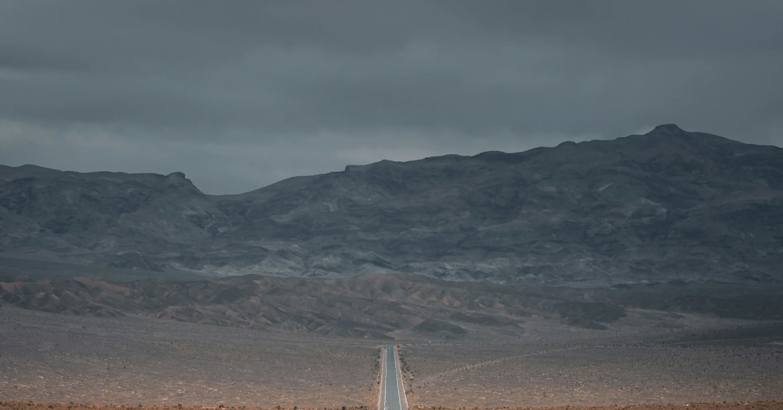 image of an open road